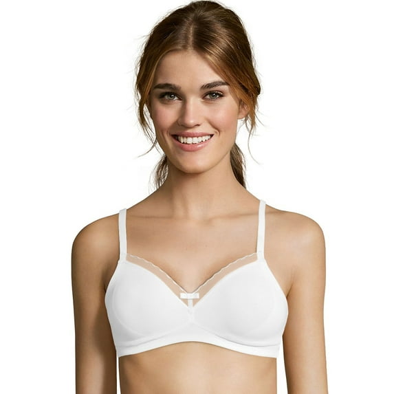 Hanes Ultimate Silky Smooth Comfort Wirefree Bra