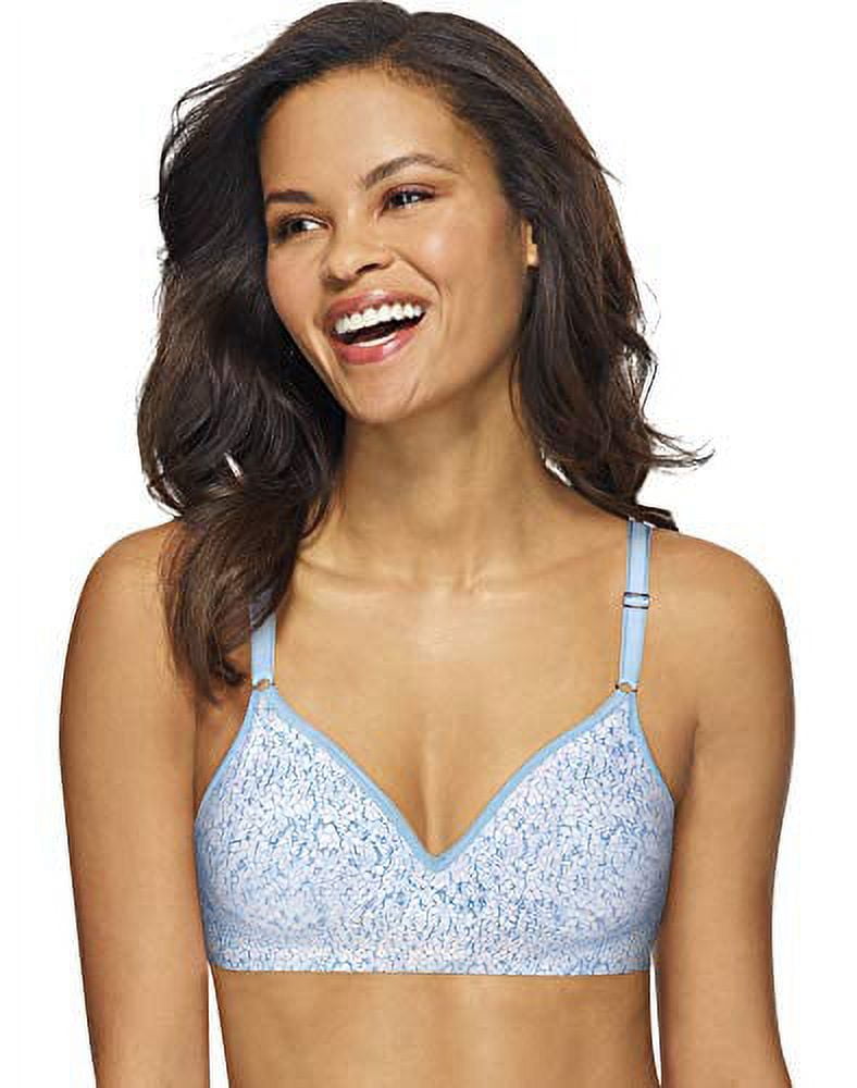 Hanes Ultimate® Smooth Inside and Out Foam ComfortFlex Fit® Wirefree Bra  Soft Taupe S Women's 