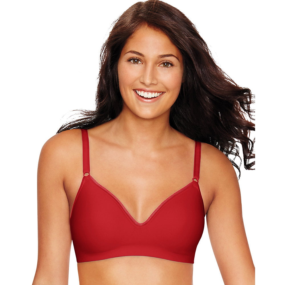 Hanes Ultimate Smooth Inside and Out Foam ComfortFlex Fit® Wirefree Bra -  HU05