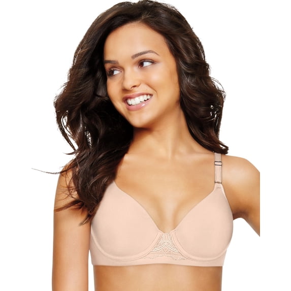 Hanes Ultimate Smooth Inside and Out Underwire Bra