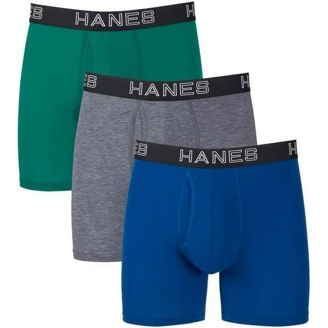 Hanes Ultimate Total Support Pouch Big Men's Boxer Briefs Underwear