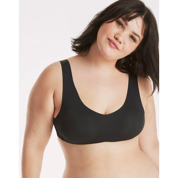 Hanes Ultimate Ultra Light Comfort Women's Wireless Bra Black M