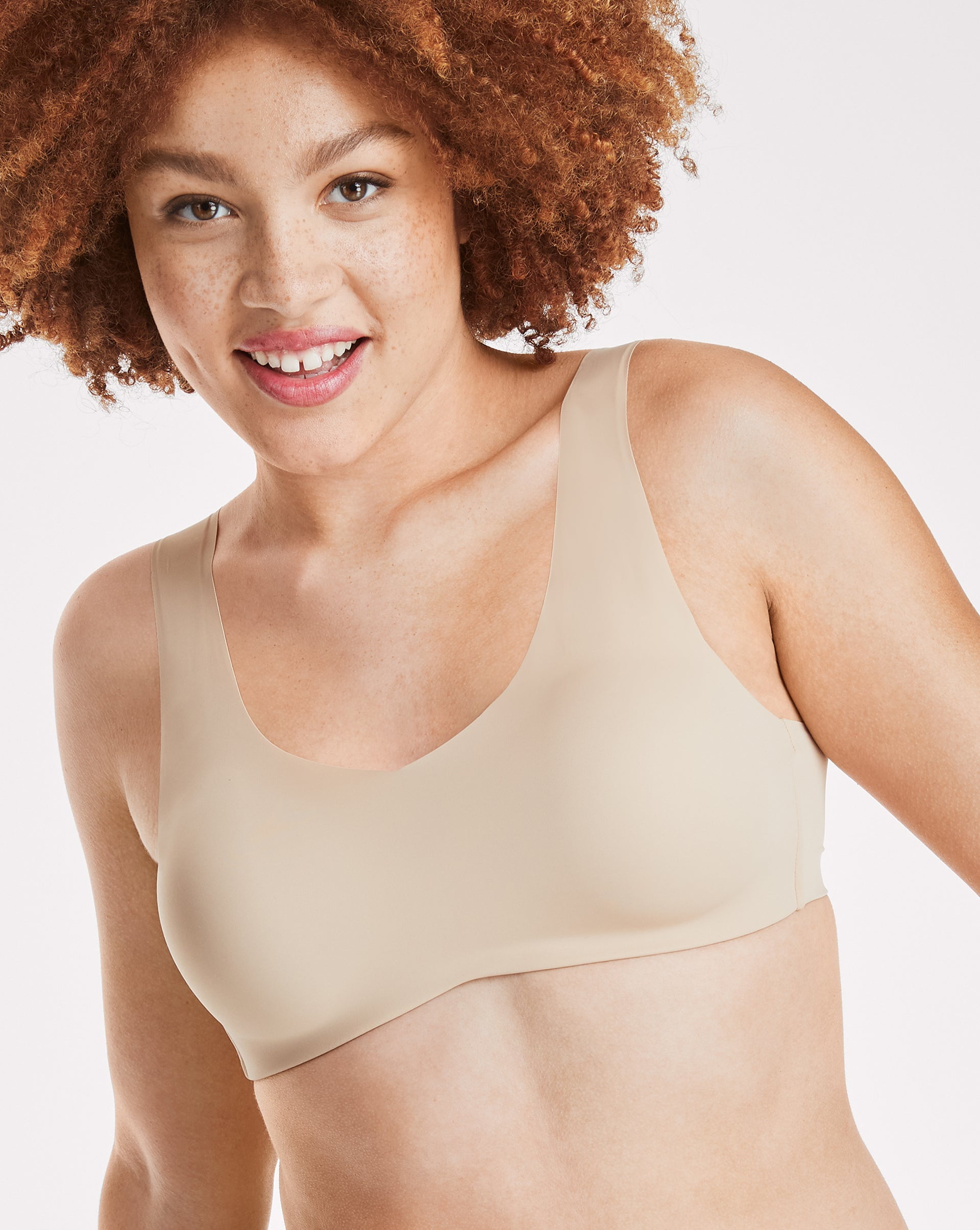 Hanes Womens Smooth Comfort Bra G796 Color Nude Size Small Wire