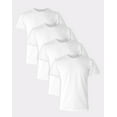 thumbnail image 1 of Hanes Ultimate Undershirt 4-Pack T-Shirt Mens Comfort Fit Stretch Crewneck White, 1 of 6