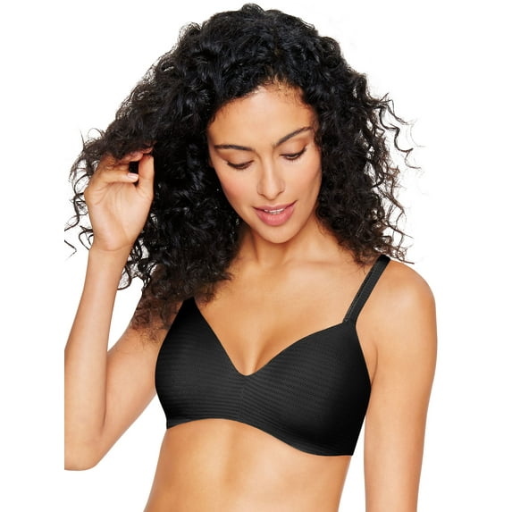 Hanes Ultimate Wireless Bra with T-Shirt Softness Women's Smoothing DHHU03