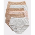thumbnail image 1 of Hanes Ultimate Women's Brief 6-Pack Breathable Underwear High Rise Waist Cool Comfort Tagless, 1 of 3