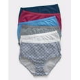 thumbnail image 1 of Hanes Ultimate Women's Brief 6-Pack Breathable Underwear High Rise Waist Cool Comfort Tagless, 1 of 3