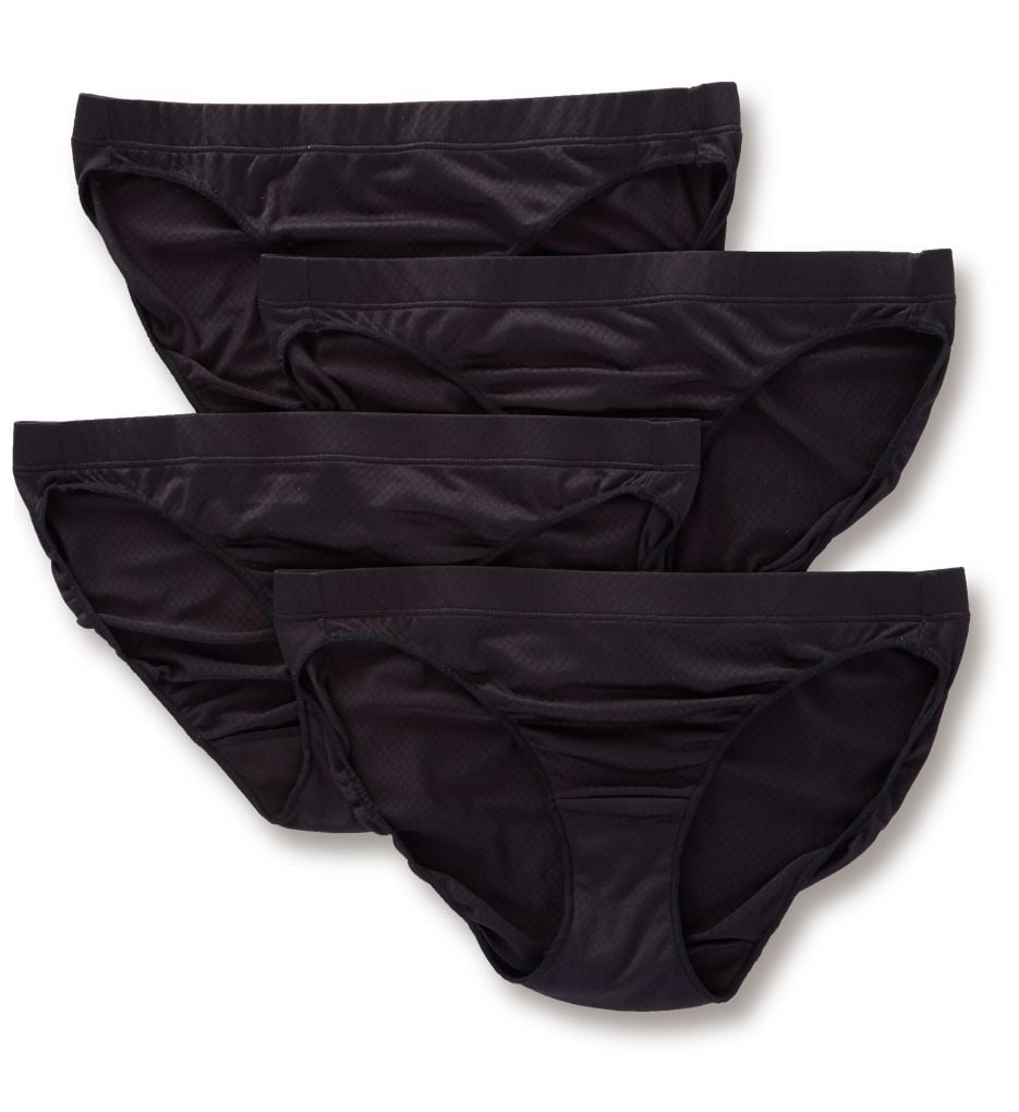 Hanes Ultimate Women's Breathable Comfort Bikini Underwear, 4-Pack