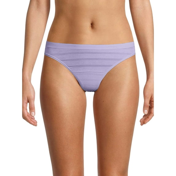Hanes Ultimate Women's Breathable Comfort Flex Fit Thong, 4-pack