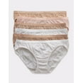Hanes Ultimate Bikini 6Pack Women's Underwear Breathable Cotton