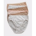 Hanes Ultimate Women's Cool Comfort Cotton HiCut Panties 6Pack sz 5