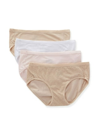 Hanes Ultimate Women's Breathable Comfort Bikini Underwear, 4-Pack 