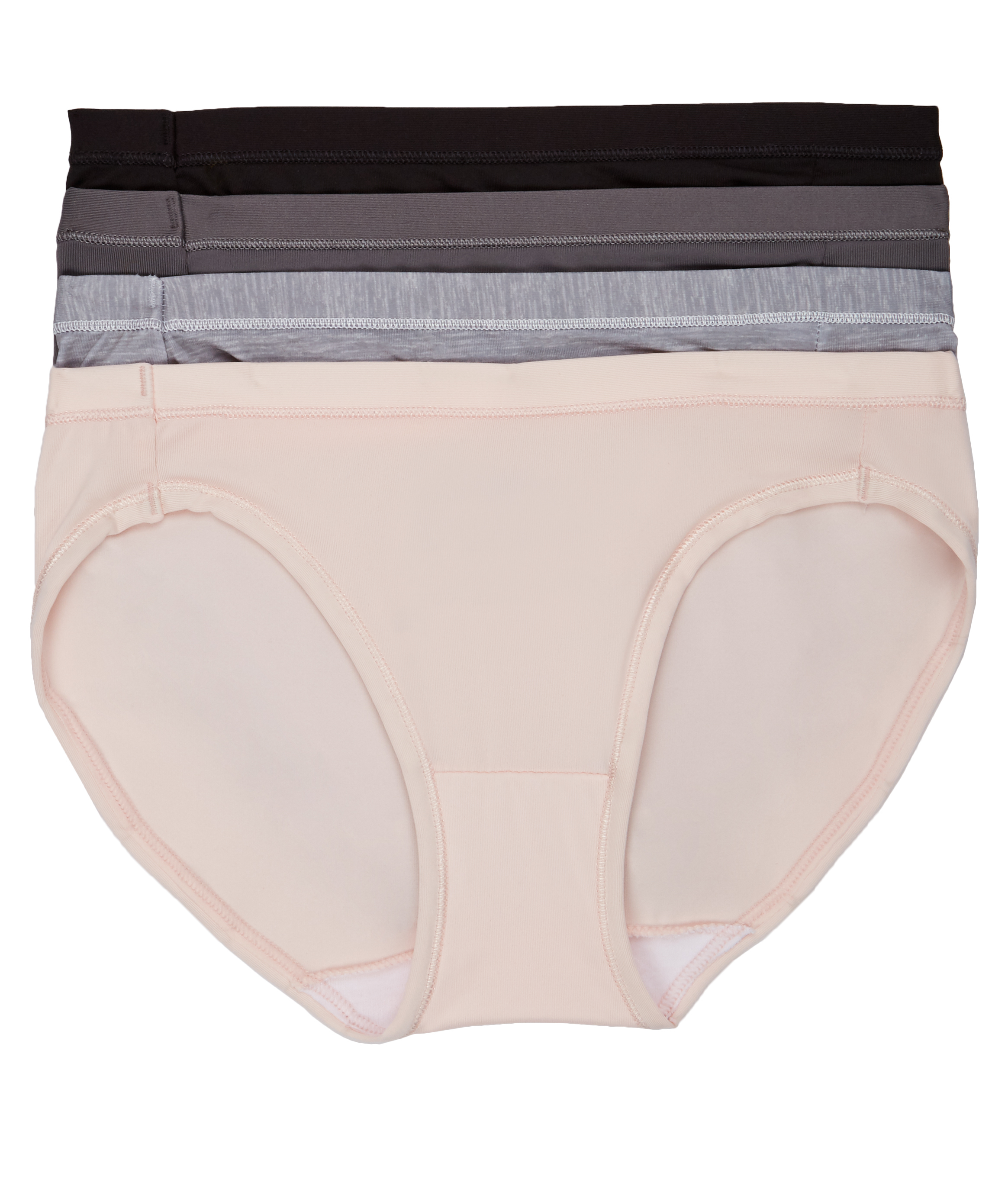 Hanes Ultimate Women's Cool Comfort Microfiber Bikini Underwear, 4Pack