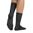 thumbnail image 1 of Hanes Ultimate Women's Crew Socks, Cushioned, 6-Pairs Black 5-9, 1 of 4