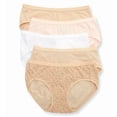 thumbnail image 1 of Women's Hanes 41W5CS Cotton Stretch Hipster Panty - 5 Pack (TauhtBufLeopWhtTaupe 6), 1 of 9