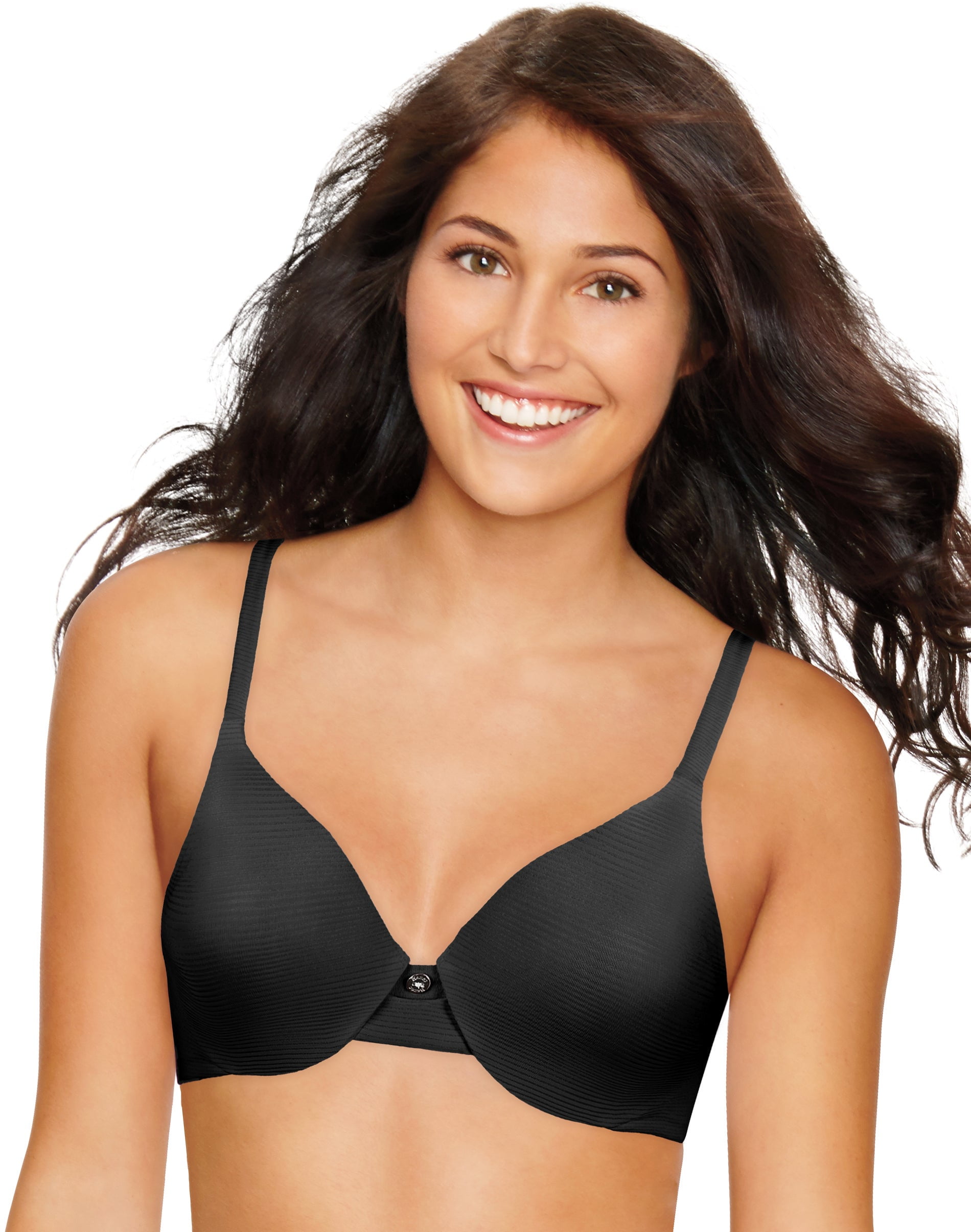 Hanes Ultimate Women s Underwire Bra with T Shirt Softness Wicking DHHU02 Walmart