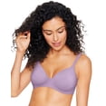 thumbnail image 1 of Hanes Ultimate Women's Wireless Bra with T-Shirt Softness Lavendar Freeze Micro Dot 34A, 1 of 3