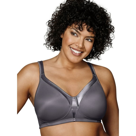 Hanes Ultimate® X-Temp® Cool Comfort® Wirefree Bra Black/Silver Shadow M Women's
