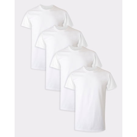 Hanes Undershirt 4-Pack Big Men Big & Tall Crewneck Ultimate ComfortSoft 2XB-4XB