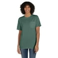 thumbnail image 1 of Hanes Unisex 5.5 Oz., 100% Ringspun Cotton Garment-Dyed Short-Sleeve Crew With Pocket, 1 of 1