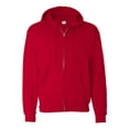 thumbnail image 1 of Hanes Unisex EcoSmart Full-Zip Hooded Sweatshirt, 1 of 2