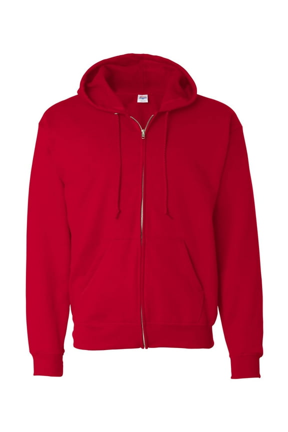 Unisex EcoSmart Full-Zip Hooded Sweatshirt