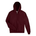 thumbnail image 1 of Hanes Unisex EcoSmart Full-Zip Hooded Sweatshirt, 1 of 1