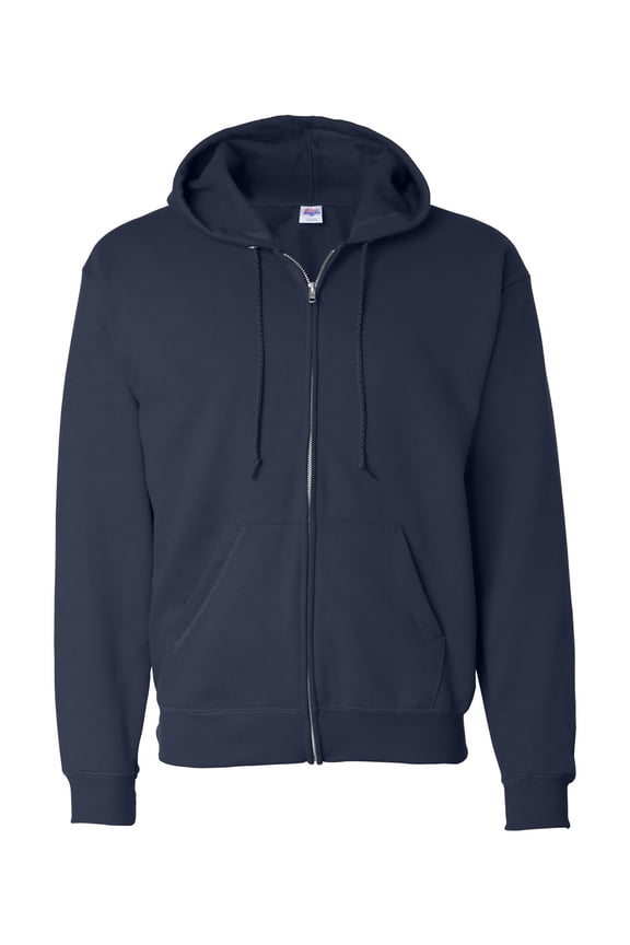Unisex EcoSmart Full-Zip Hooded Sweatshirt