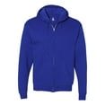 thumbnail image 1 of Hanes Unisex EcoSmart Full-Zip Hooded Sweatshirt, 1 of 2