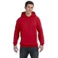 thumbnail image 1 of Hanes Unisex Ecosmart Pullover Hooded Sweatshirt - DEEP RED - 5XL, 1 of 2