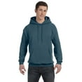 thumbnail image 1 of Hanes Unisex Ecosmart Pullover Hooded Sweatshirt - DENIM - 5XL, 1 of 2