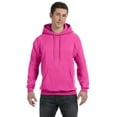 thumbnail image 1 of Hanes Unisex Ecosmart Pullover Hooded Sweatshirt - WOW PINK - 2XL, 1 of 2