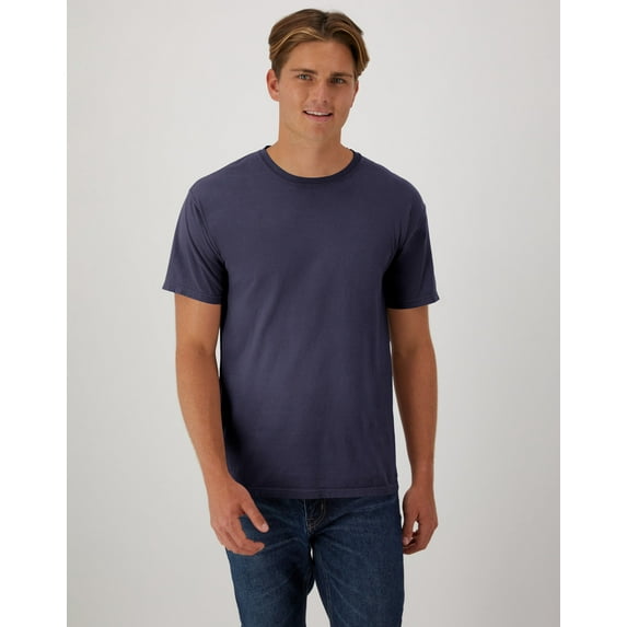 Hanes Unisex Garment Dyed Cotton T-Shirt Anchor Slate XL