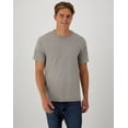 thumbnail image 1 of Hanes Unisex Garment Dyed Cotton T-Shirt Concrete Gray L, 1 of 10