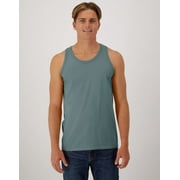 Hanes Unisex Garment Dyed Cotton Tank Cypress Green 2XL