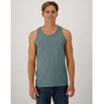 thumbnail image 1 of Hanes Unisex Garment Dyed Cotton Tank Cypress Green XL, 1 of 7
