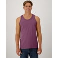 thumbnail image 1 of Hanes Unisex Garment Dyed Cotton Tank Purple Plum Raisin S, 1 of 5