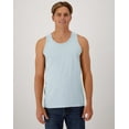 thumbnail image 1 of Hanes Unisex Garment Dyed Cotton Tank Soothing Blue L, 1 of 7