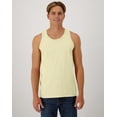 thumbnail image 1 of Hanes Unisex Garment Dyed Cotton Tank Summer Squash Yellow S, 1 of 7