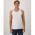thumbnail image 1 of Hanes Unisex Garment Dyed Cotton Tank White S, 1 of 10