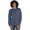 thumbnail image 1 of Hanes Comfortwash Garment Dyed Long Sleeve Tee Shirt with Pocket, Men's Sizes S-3XL, 1 of 4