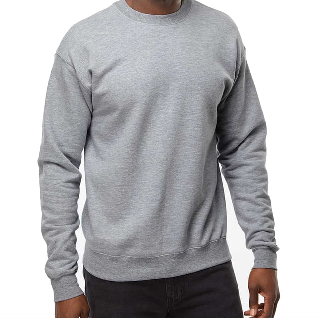 Hanes Unisex Perfect Crewneck Sweatshirt, Soft Pullover Fleece in 6 Colors, Sizes S-3XL