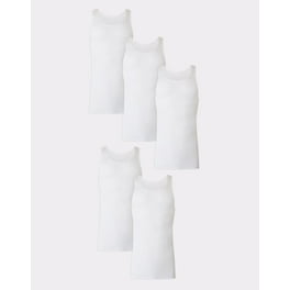 Papi Men's Essentials 100% Cotton Square Neck Tank Tops - 3