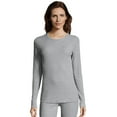 thumbnail image 1 of Hanes Women Crewneck Long Sleeve thermal underwear tops, 1 of 3