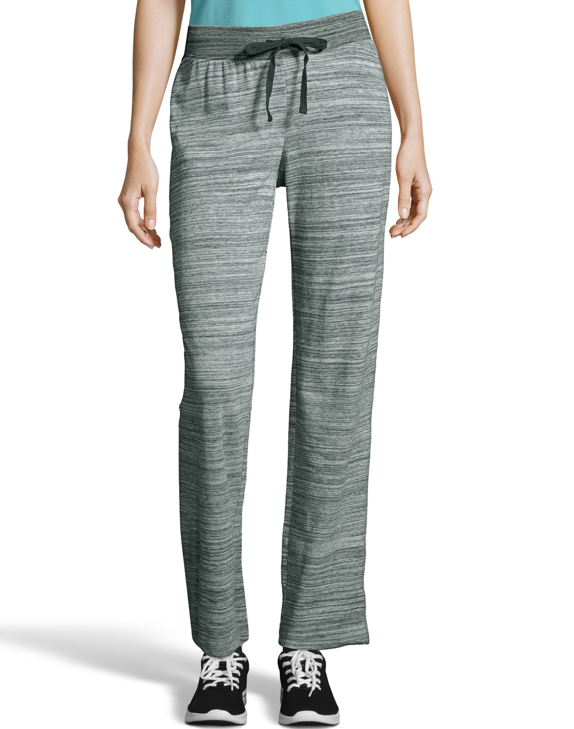 Rebody French Terry Sweatpants for Women - 7/8 Inseam, Baggy Fit, Pockets, Drawstring