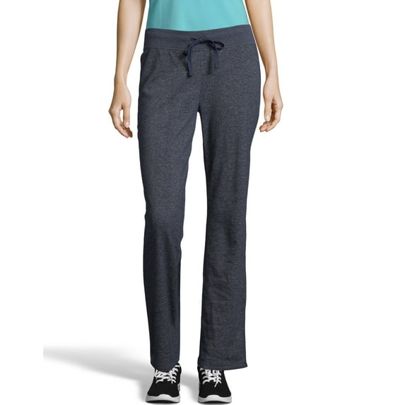 Hanes Women French Terry Pant Sweatpants Drawstring Soft Tag Free Drawcord Waist