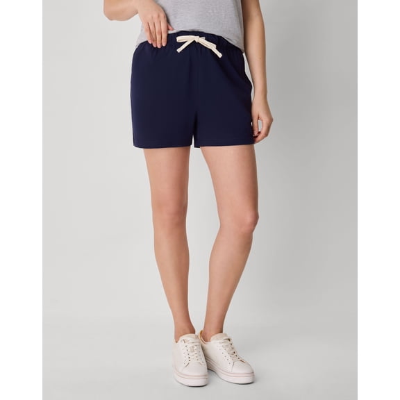 Hanes Women Jersey Shorts Essentials Cotton Lightweight Ring Spun Pockets XS-2XL