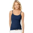 thumbnail image 1 of Hanes Women'S Stretch Cotton Cami With Built-In Shelf Bra, Style O9342, 1 of 1