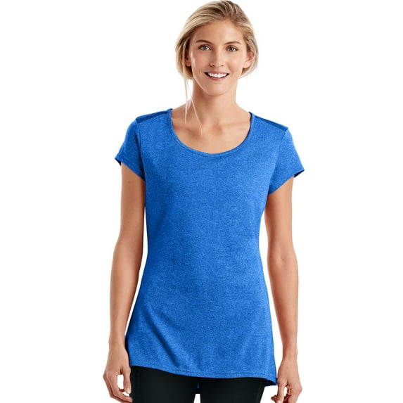 Hanes Women Scoop Neck Cap Sleeve T-Shirts