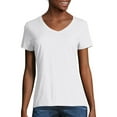 thumbnail image 1 of Hanes Women's 4.5 oz X-Temp® Performance V-Neck - 42V0, 1 of 2